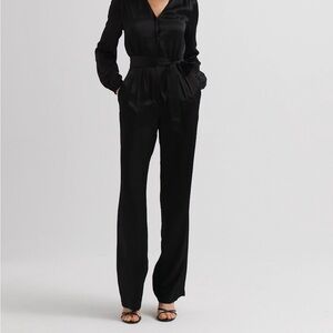 White House Black Market Elegant Black Jumpsuit
